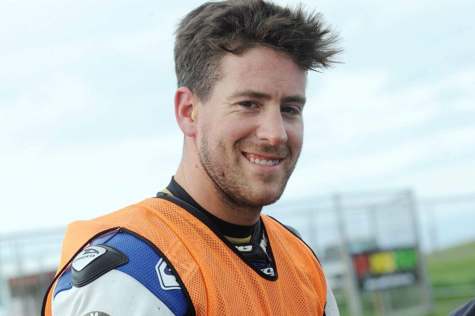 One of the last pictures of tragic road racing star Simon Andrews ...
