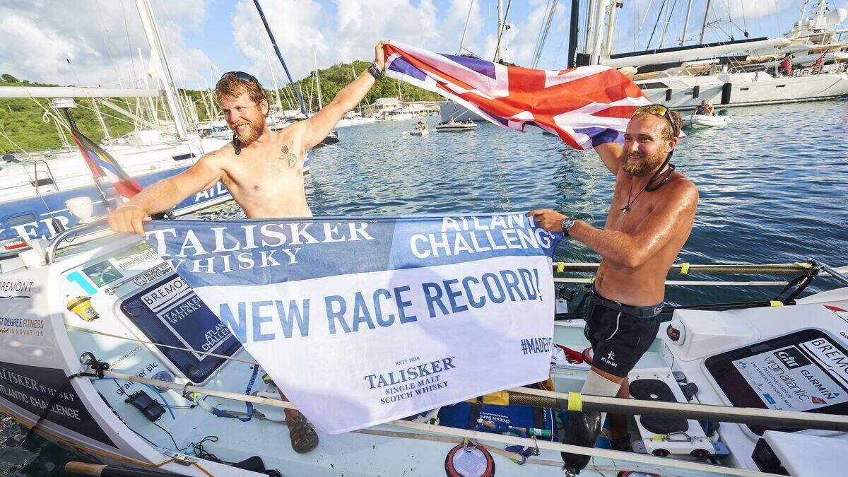 Army veteran who lost a leg in Afghanistan makes rowing history with ...