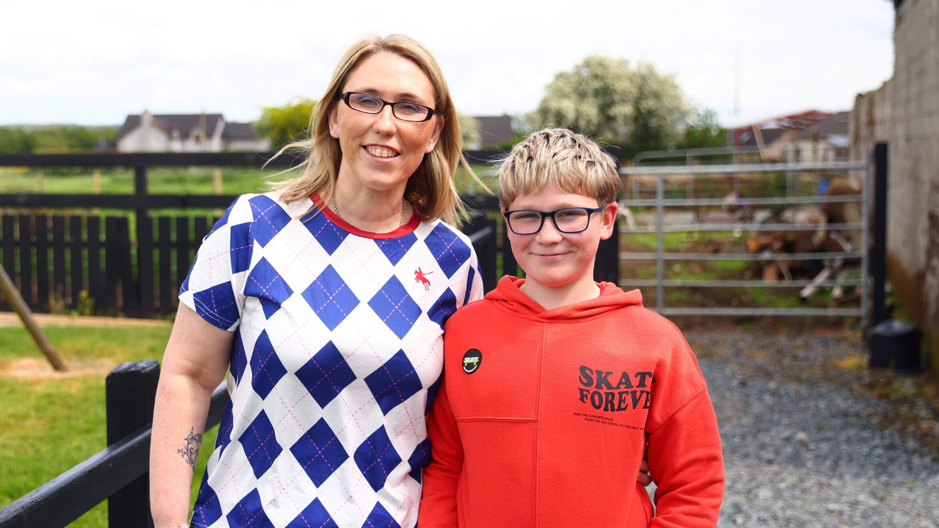 Mum whose son was diagnosed with cancer aged six speaks out amid concerns of cancer cluster in mid-Ulster: ‘Adam’s a fighter, like his dad’