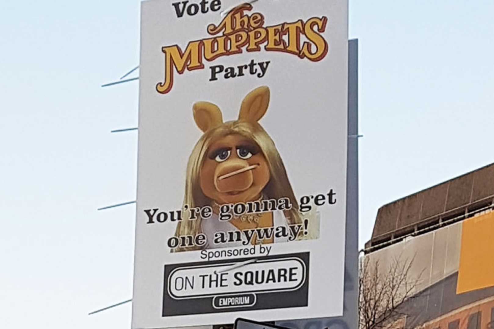 Vote for muppets: Kermit and Miss Piggy feature on Belfast election ...