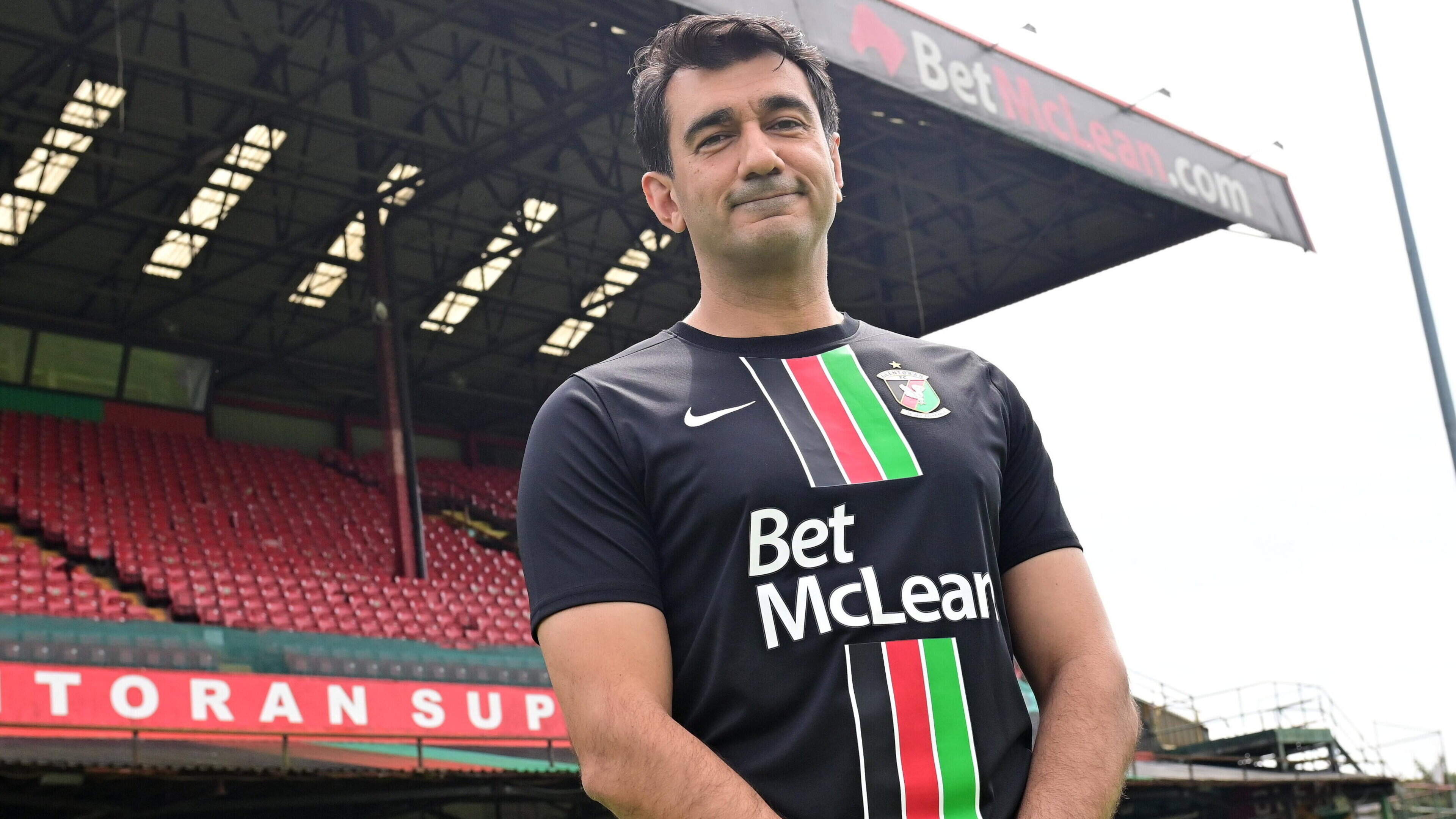 ‘We’re fine, other clubs have to pay more attention’: Glentoran owner has no concerns over new finance rules as he provides update on stadium upgrade
