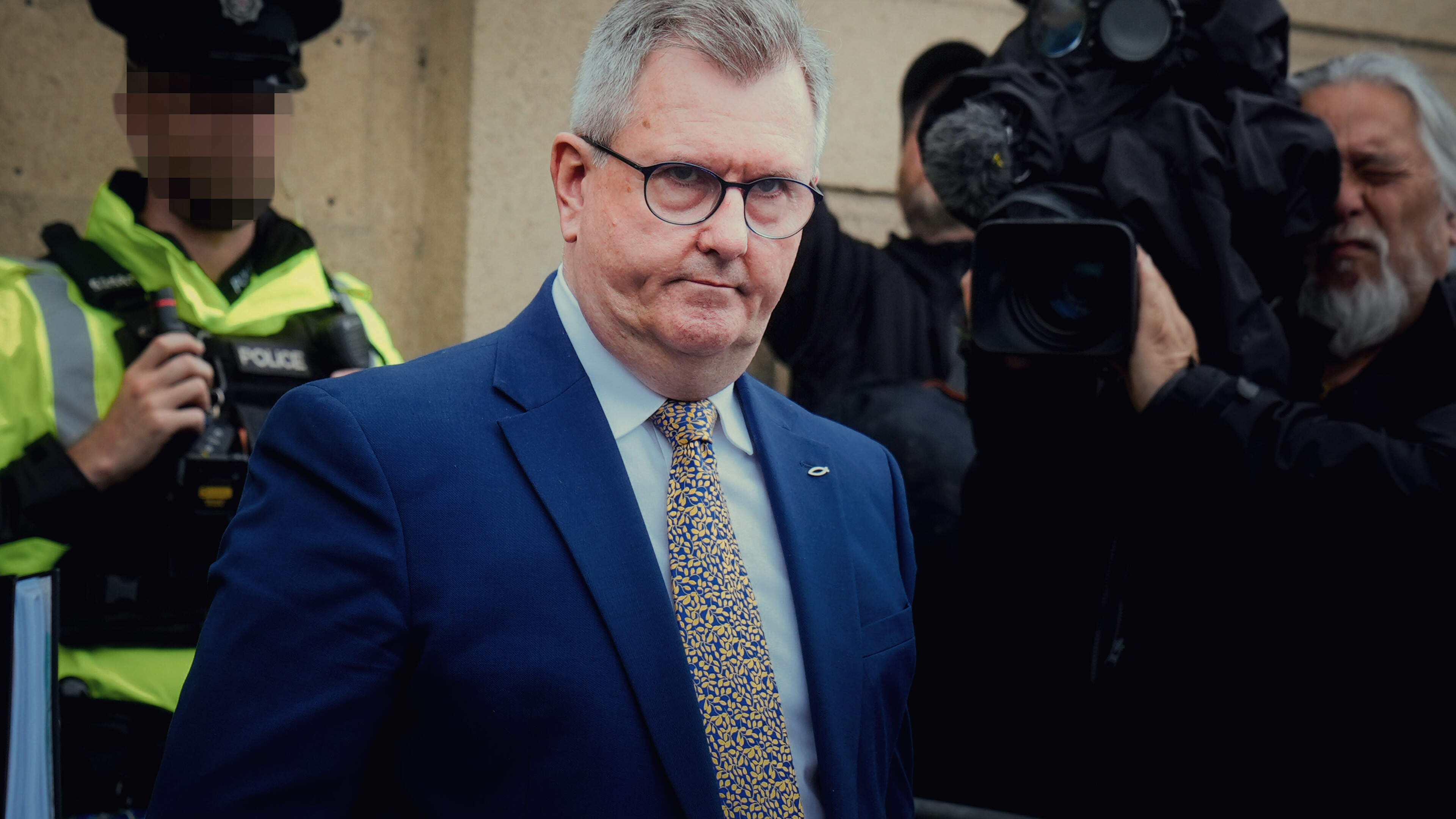 Northern Ireland’s DUP reacts to Jeffrey Donaldson’s 15-year sentencing
