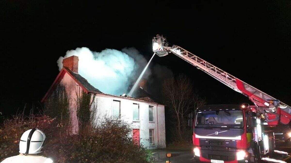 Arson attack on Orange Hall in Co Londonderry being treated as hate ...