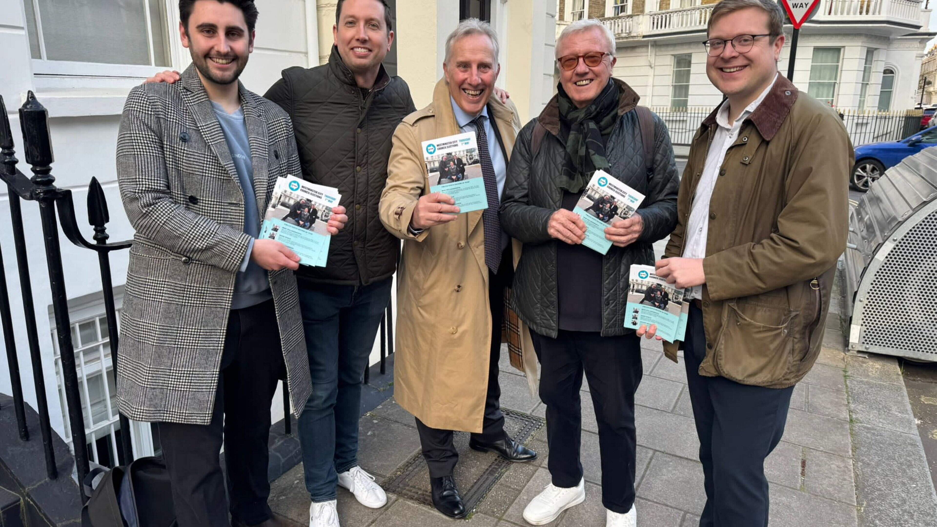 DUP's Ian Paisley Pictured Canvassing with Reform UK in London