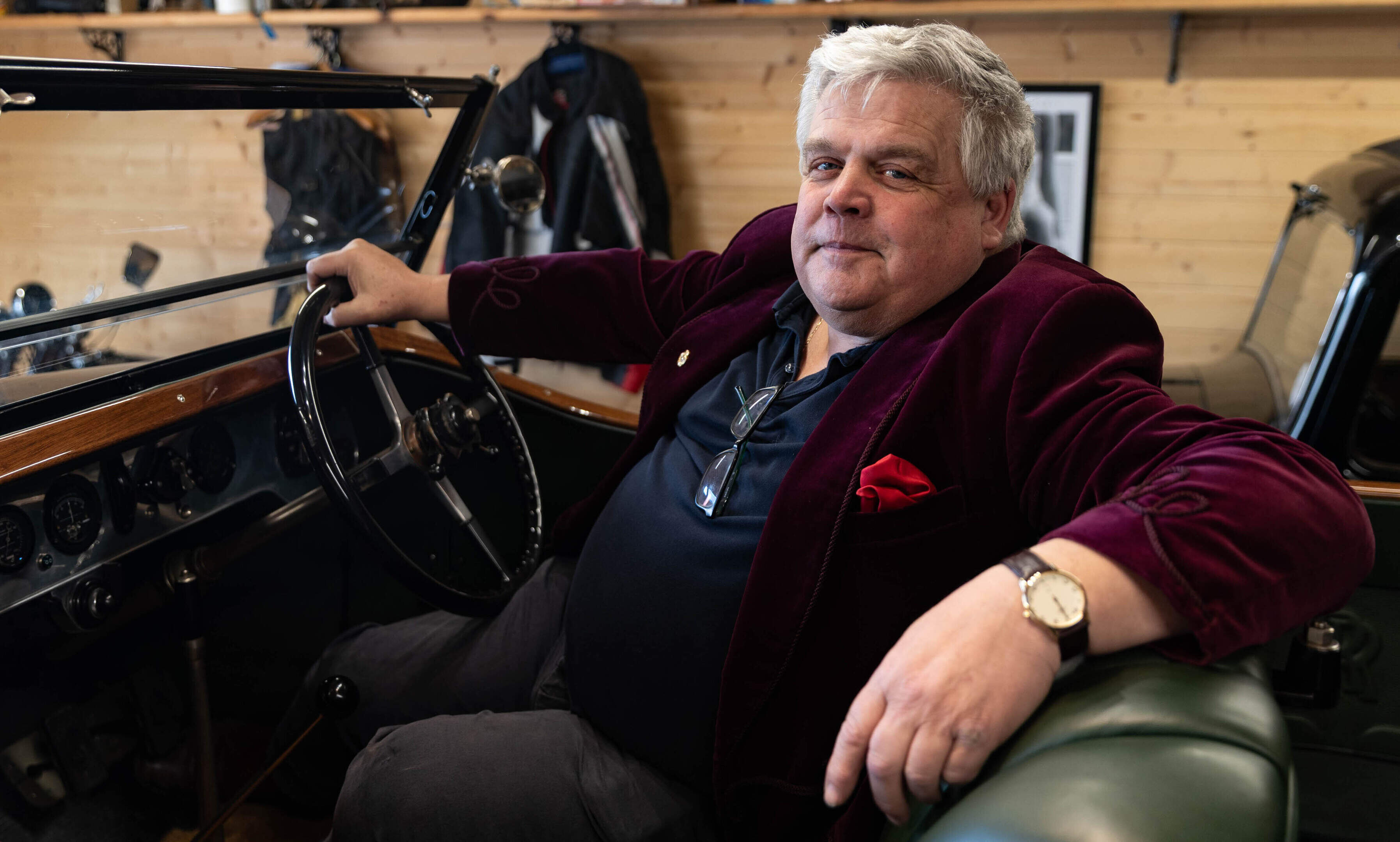 High roller: ‘These cars will still be here long after I’m dead… they are the perfect motor car’