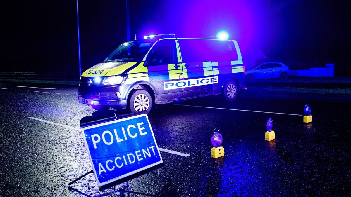 Emergency services at the scene of serious crash involving car and ...
