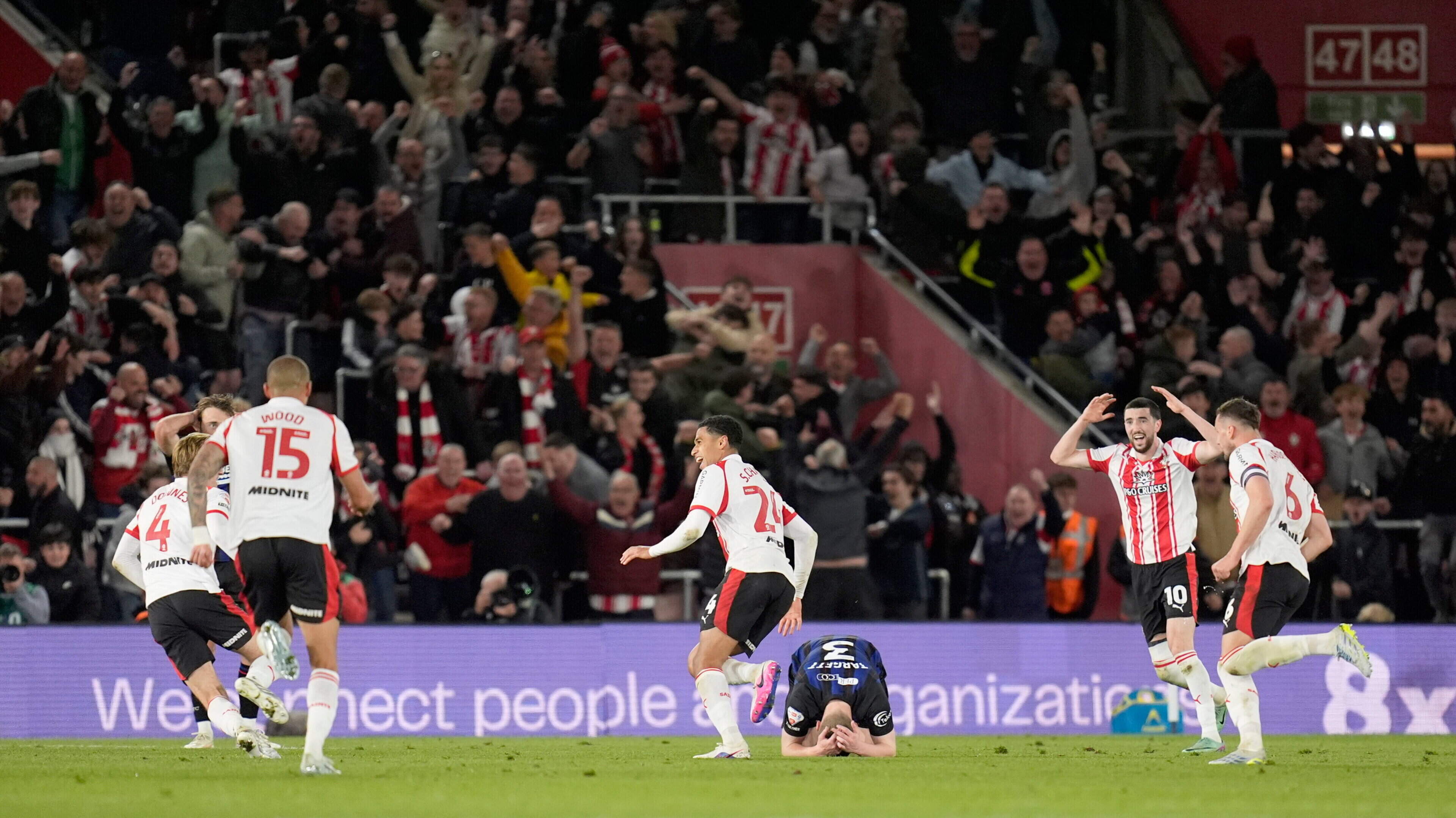 Northern Ireland star fires Southampton to Wembley with extra-time winner: ‘I wanted to celebrate with a belly-slide’