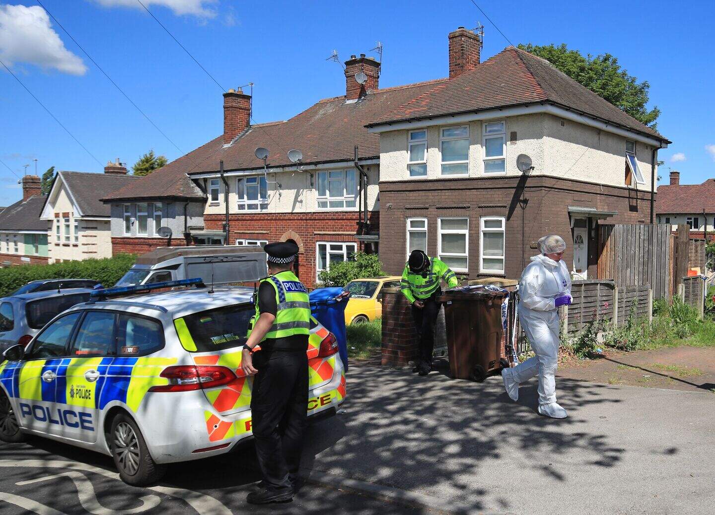 Bikers lead cortege at funeral of teenage brothers killed in house ...