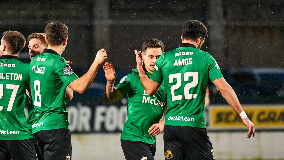 Glentoran coach delighted with hard-earned win at Solitude: ‘By hook or by crook, we had to find a way to win’