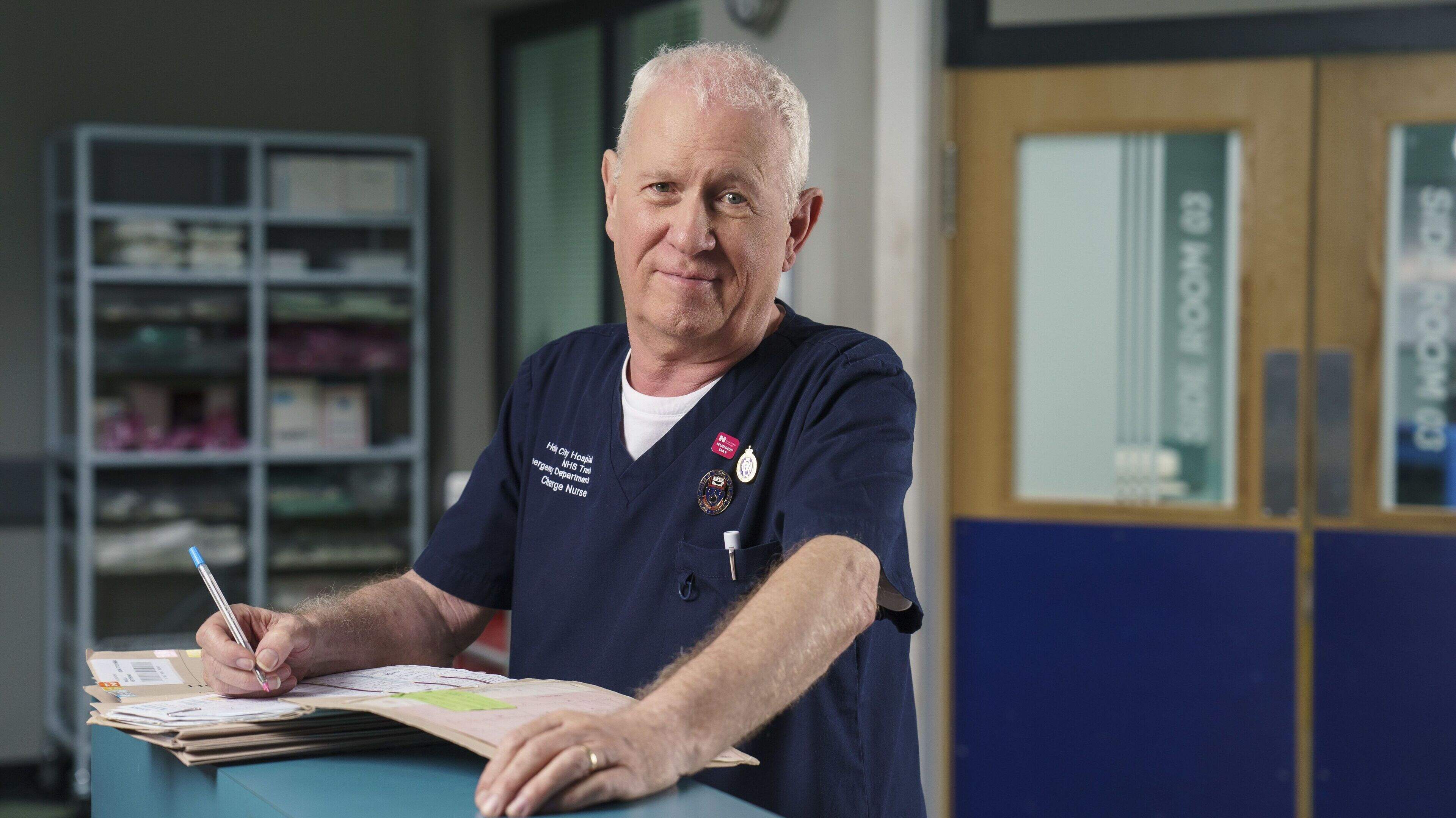 Casualty legend Charile Fairhead in shock return two years after emotional exit