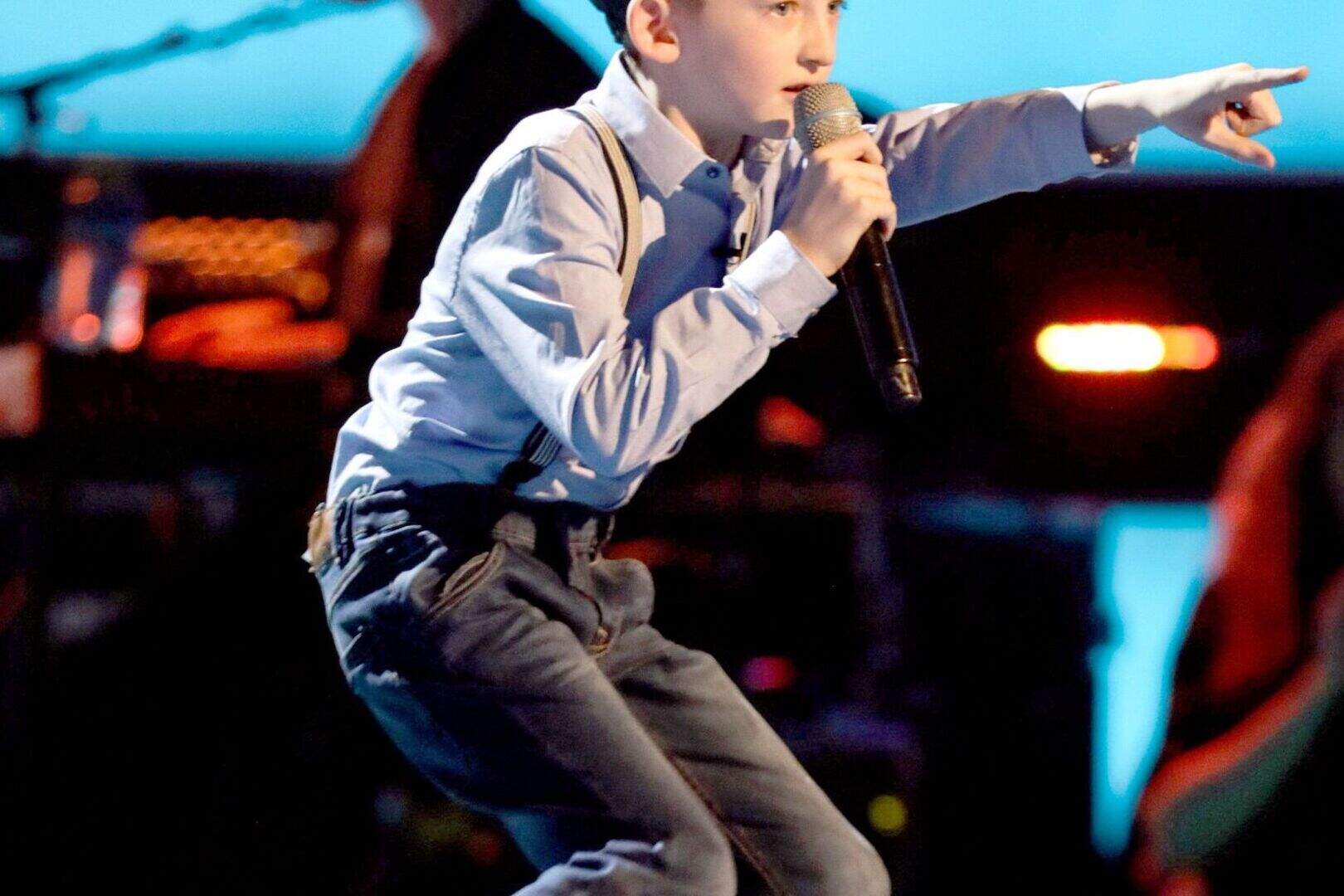 ‘No nerves’ Caillin from Co Tyrone impresses The Voice Kids judges ...