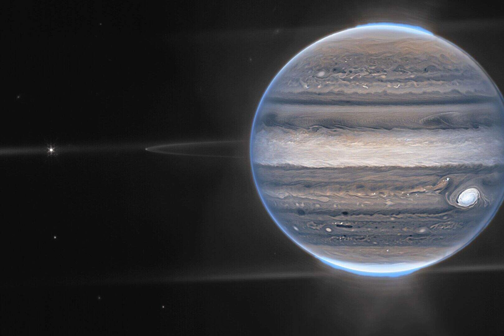 New space telescope shows Jupiter’s auroras and tiny moons | Belfast ...