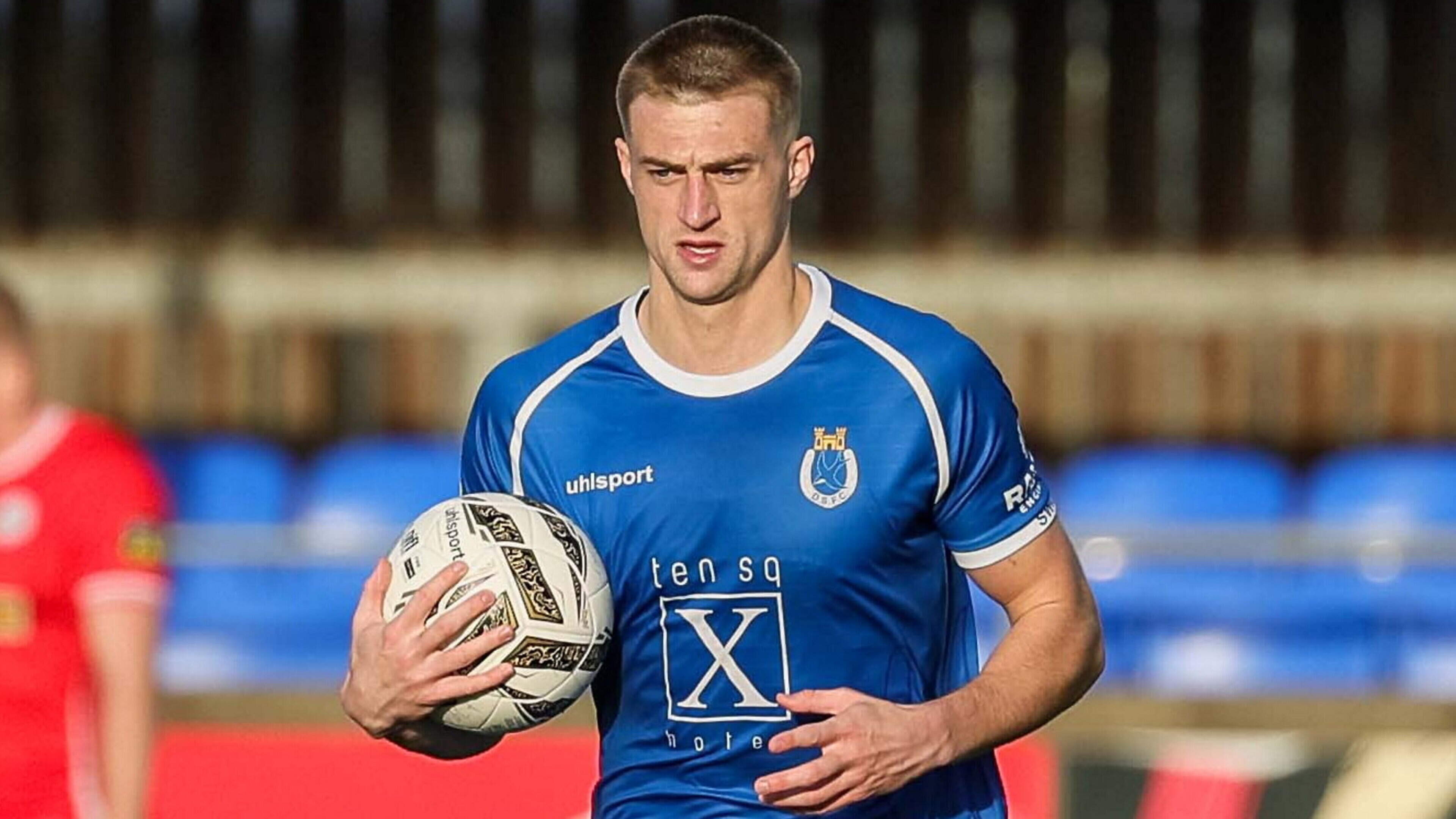 Sean McAllister insists Dungannon Swifts will come through their poor run. © David Maginnis/Pacemaker Press
