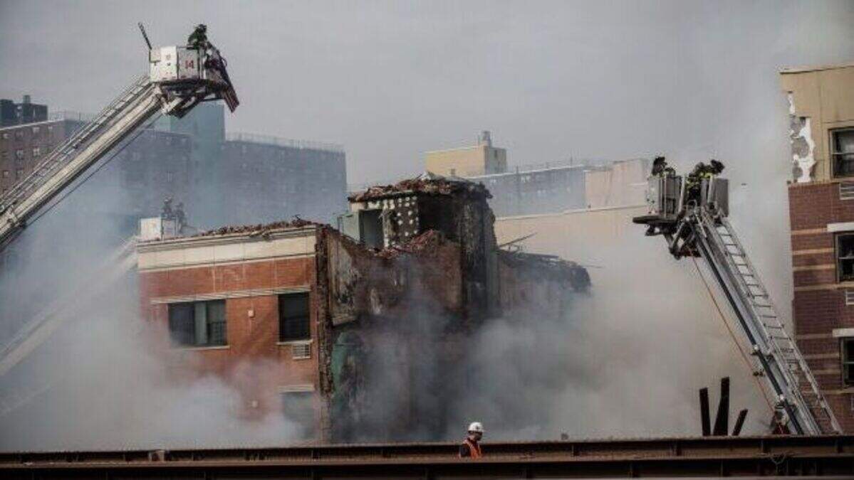 New York explosion: One dead and over a dozen injured after building ...