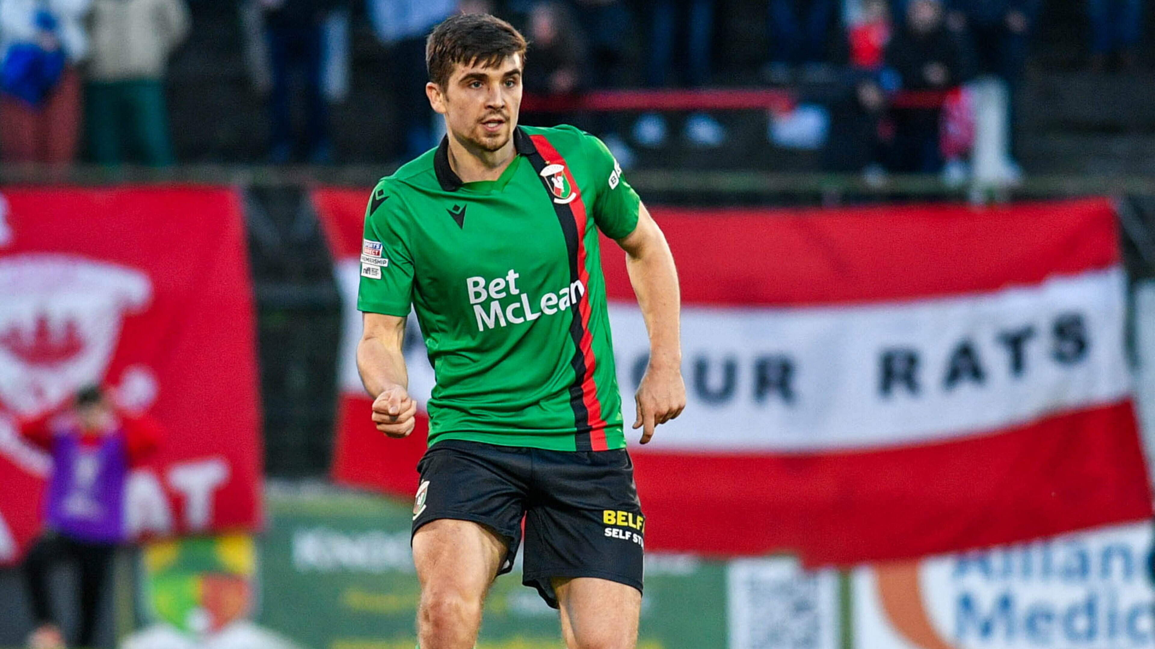 ‘It's the right decision but not an easy one’: Glentoran’s Player of the Year admits to mixed feelings after securing Scottish move