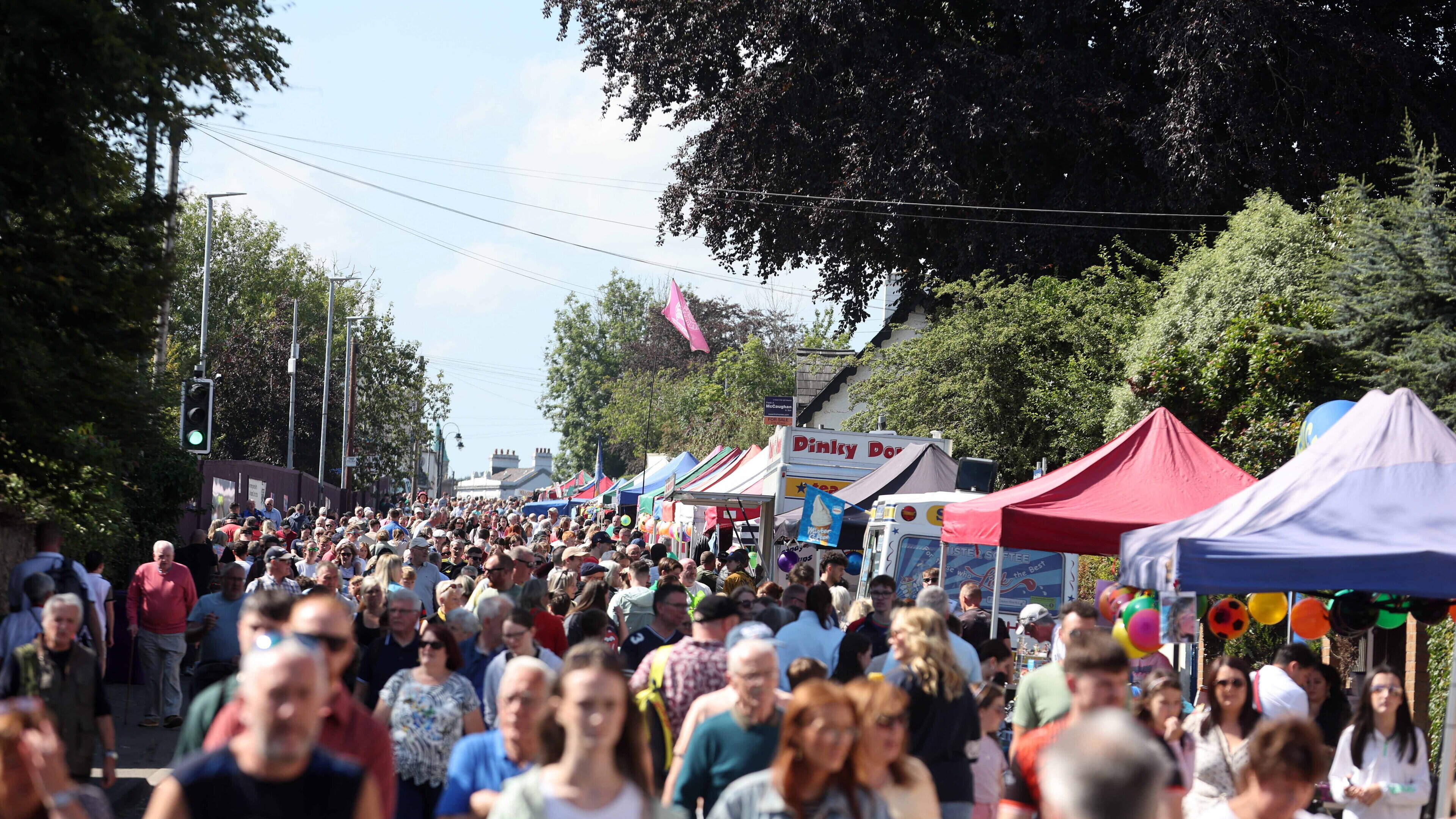 Bustling Ballycastle: Crowds flock to seaside town for Ould Lammas Fair