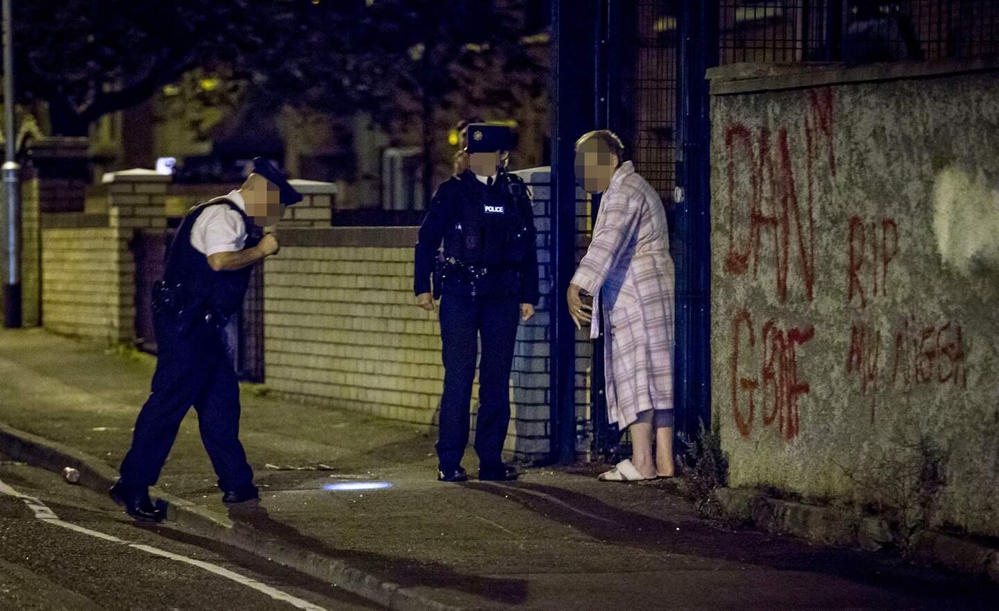 Pictured: Shots fired through window at west Belfast house - gunman ...