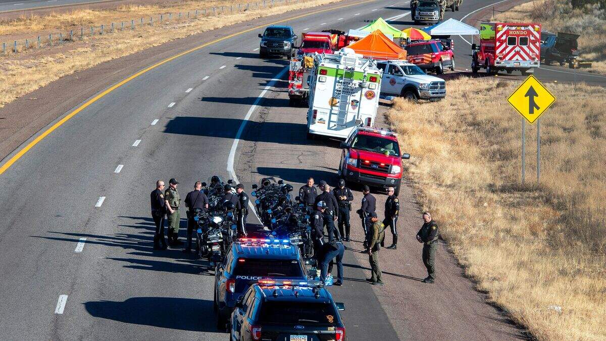 Police officer dies chasing kidnap suspect in New Mexico | Belfast ...