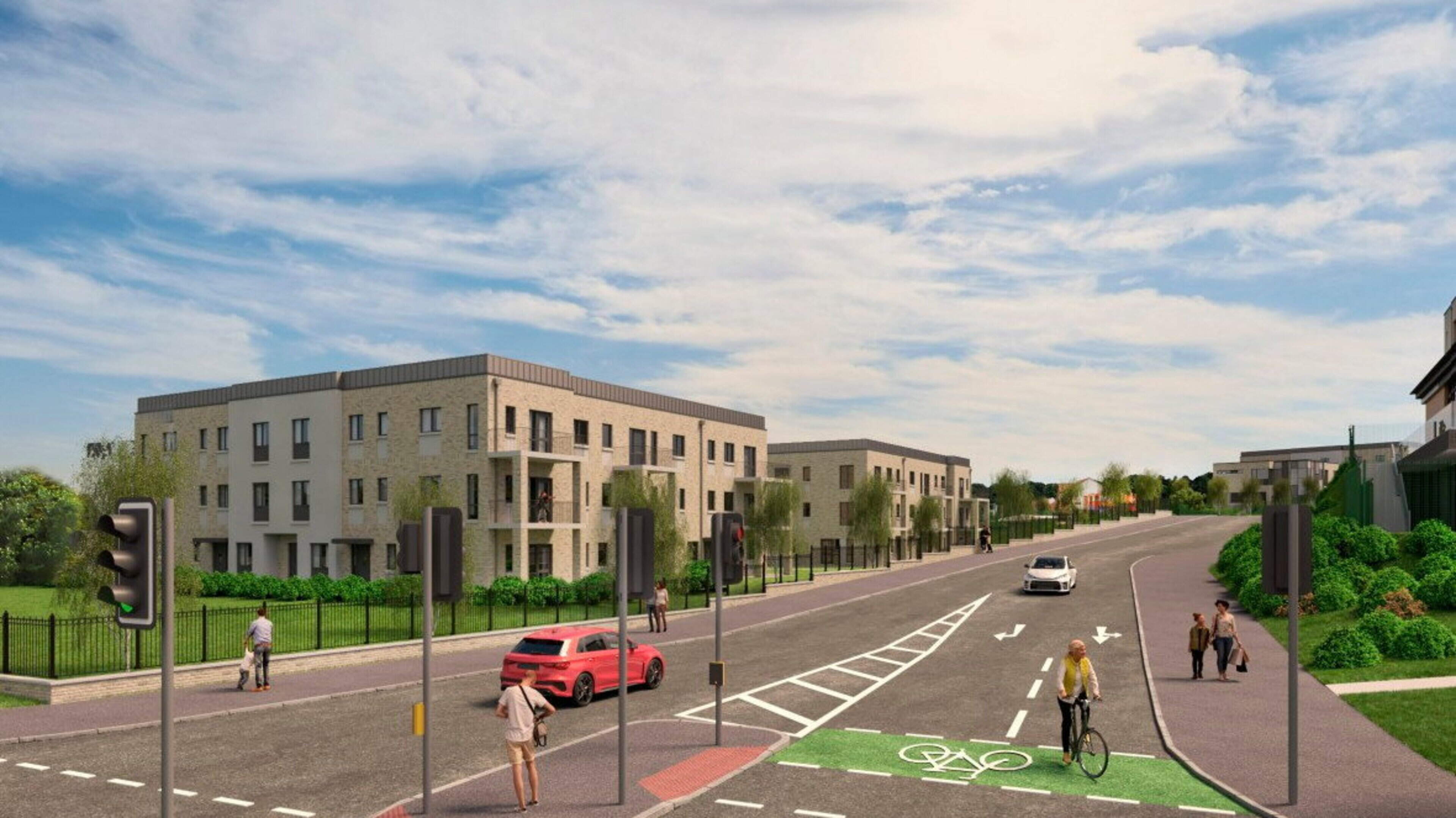 Planning approval granted for 65 new homes and Lidl in west Belfast
