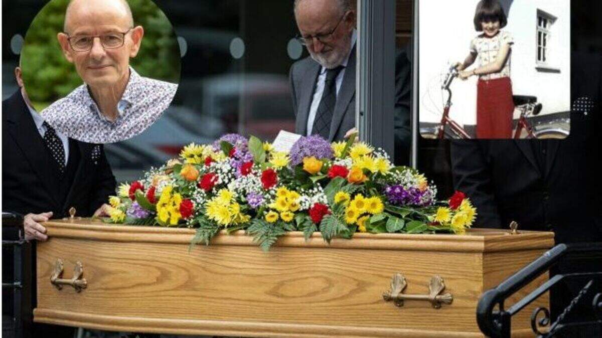 Andy Cardy funeral: Father of murdered Co Antrim school girl Jennifer