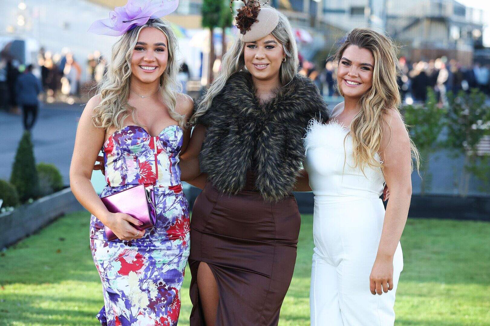 In pictures: Down Royal race-goers in their best festive dress for ...