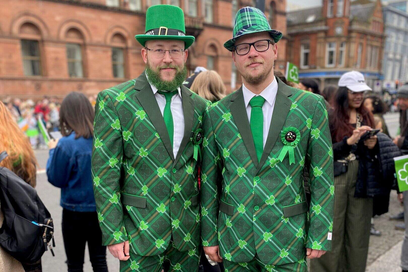 St Patrick's Day 2023 Northern Ireland: Patrick from Germany visits ...