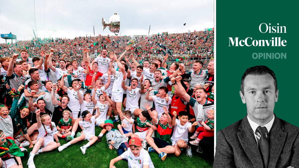 Mayo’s All-Ireland win over Kerry projected GAA into the stratosphere at a time when it was sorely needed