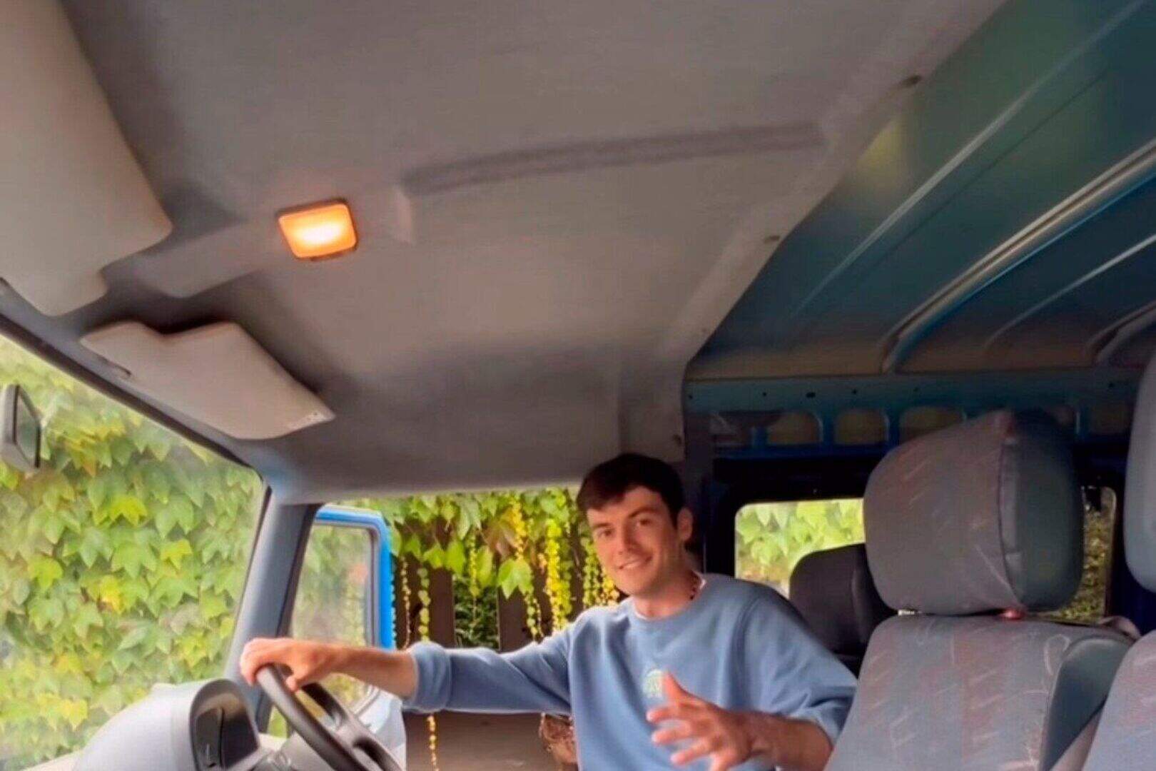 Co Tyrone man revamping former Maghaberry prison bus as camper van ...