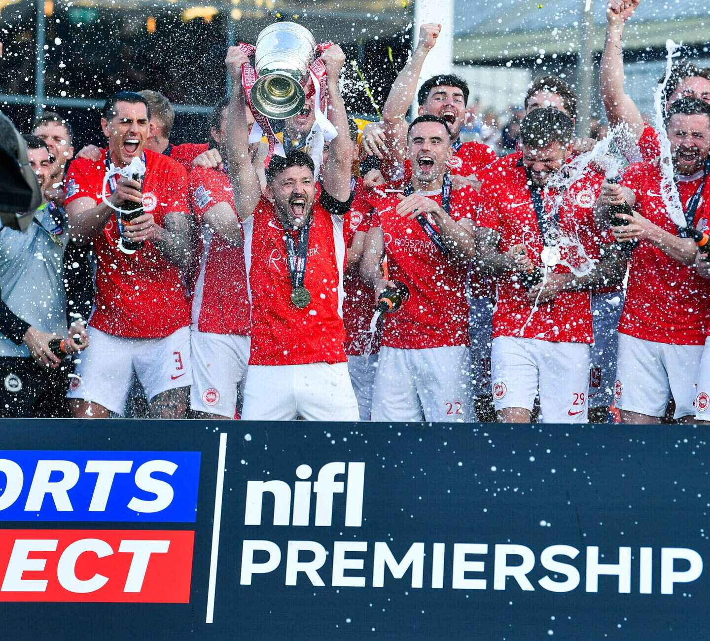 Larne title win: helicopter, 8-0 rout and Champions League football ...