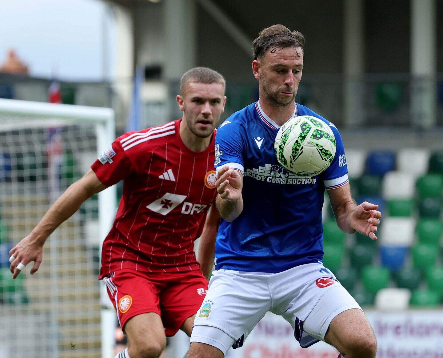 Niall Currie fumes at controversial Linfield goal that ‘took the game ...