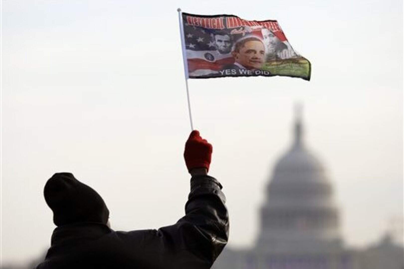 Obama's inauguration: Crowds brave chill to witness history in the ...