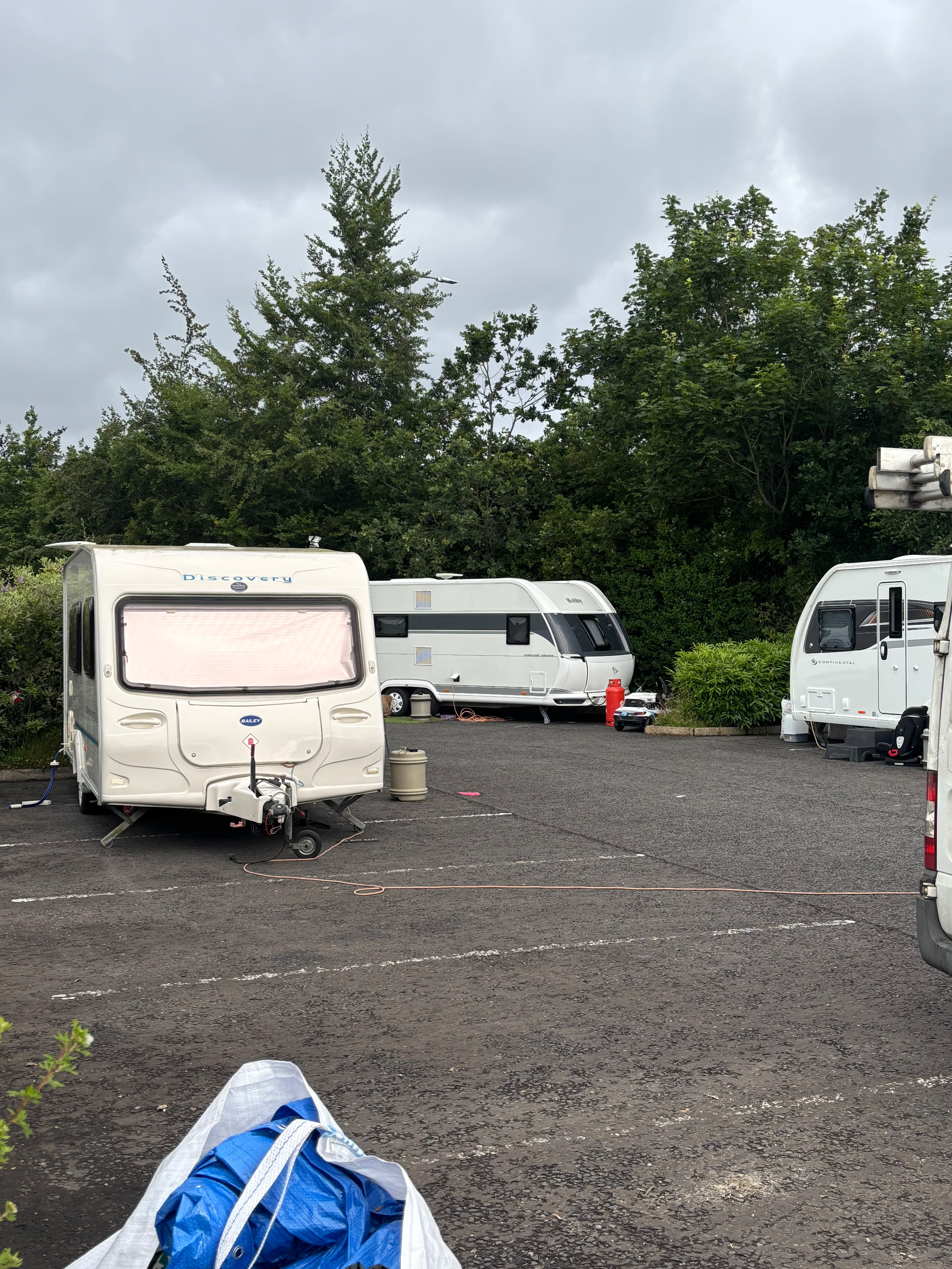 Officials engaging with police after Travellers set up camp at city park and ride