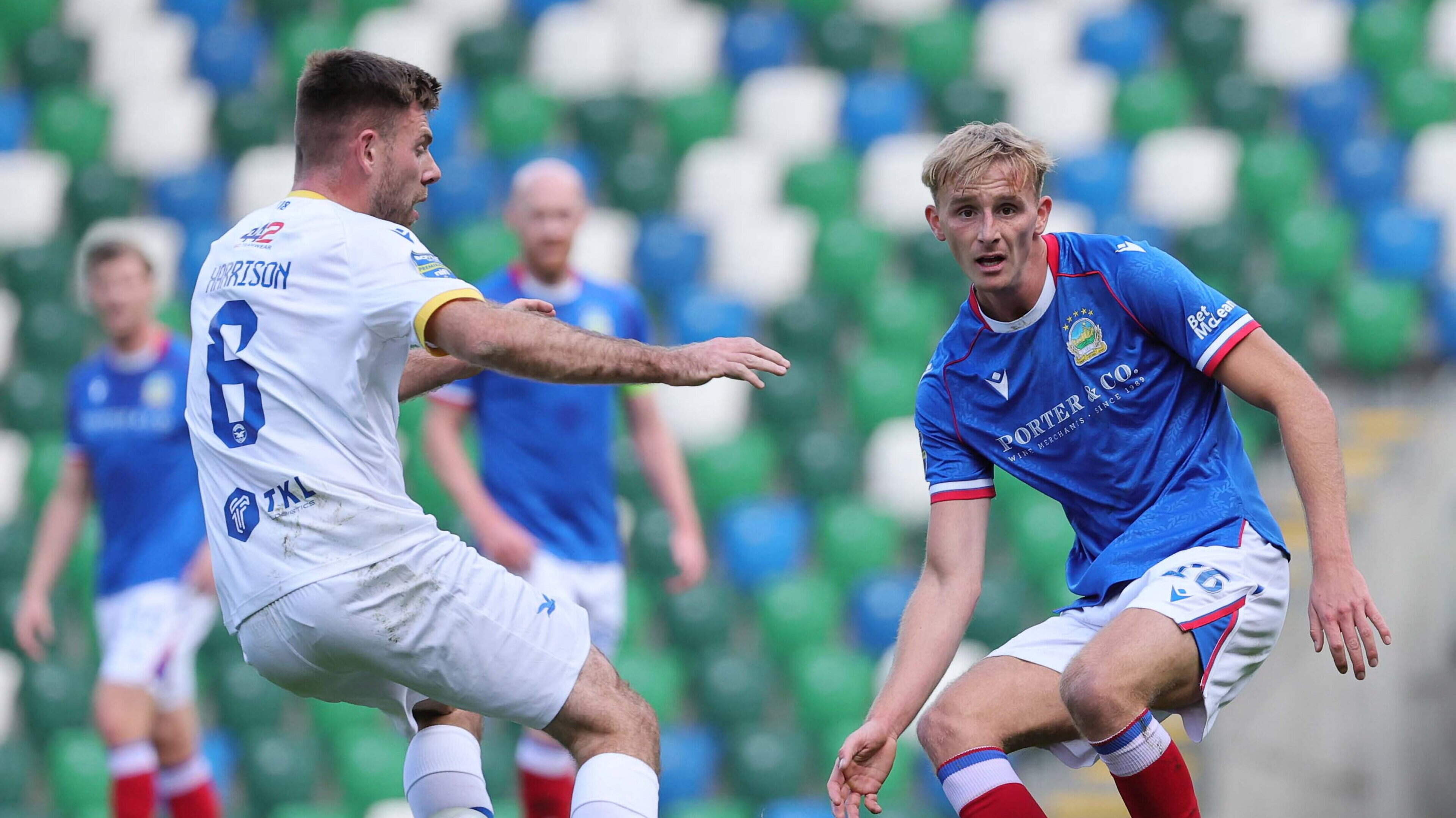 ‘He deserves to be holding the shirt at the minute’: David Healy sings praises after Linfield ace seamlessly steps into new role amid injury crisis
