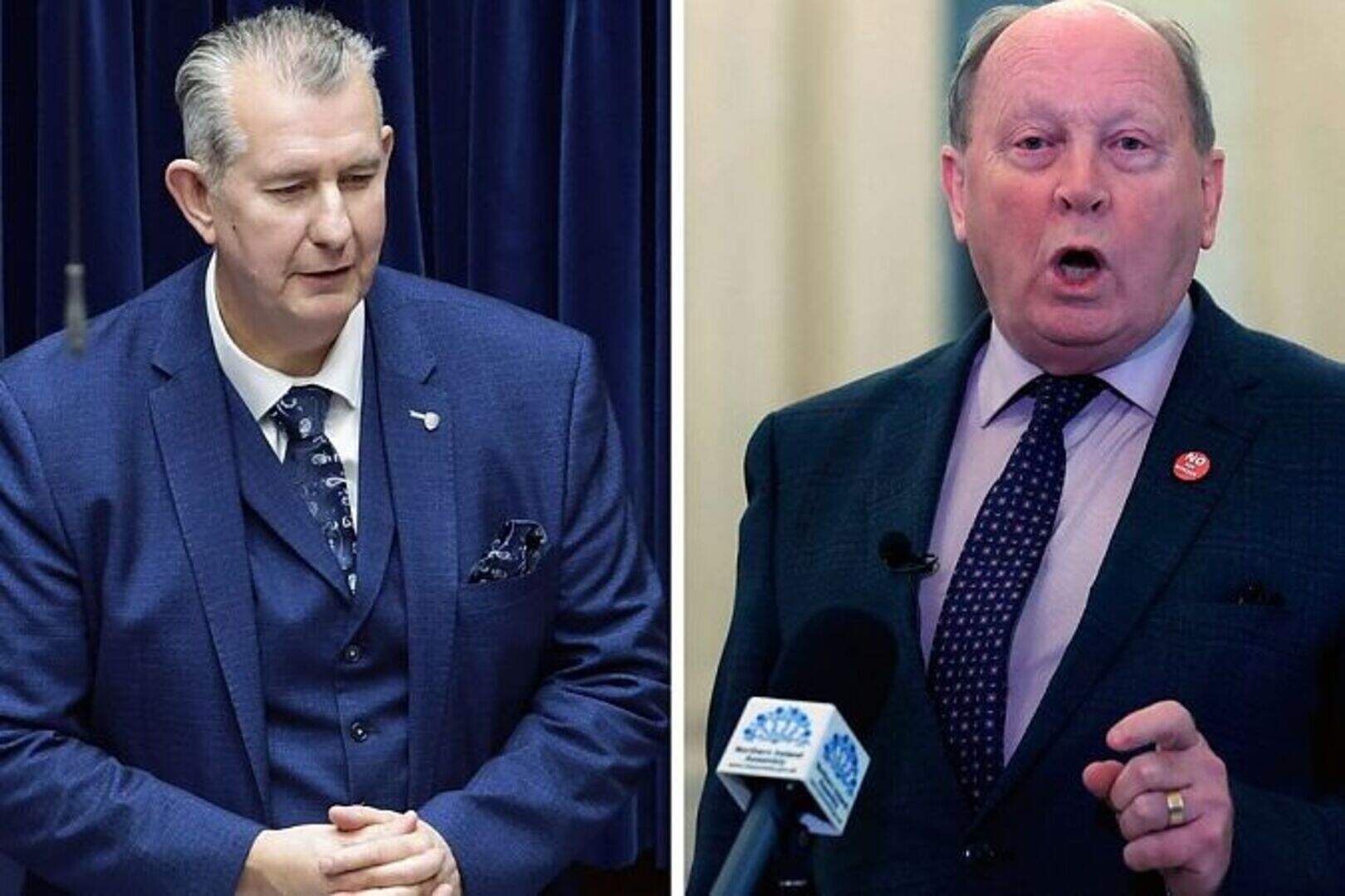 Edwin Poots and Jim Allister discuss ‘clean his clock’ controversy in ...