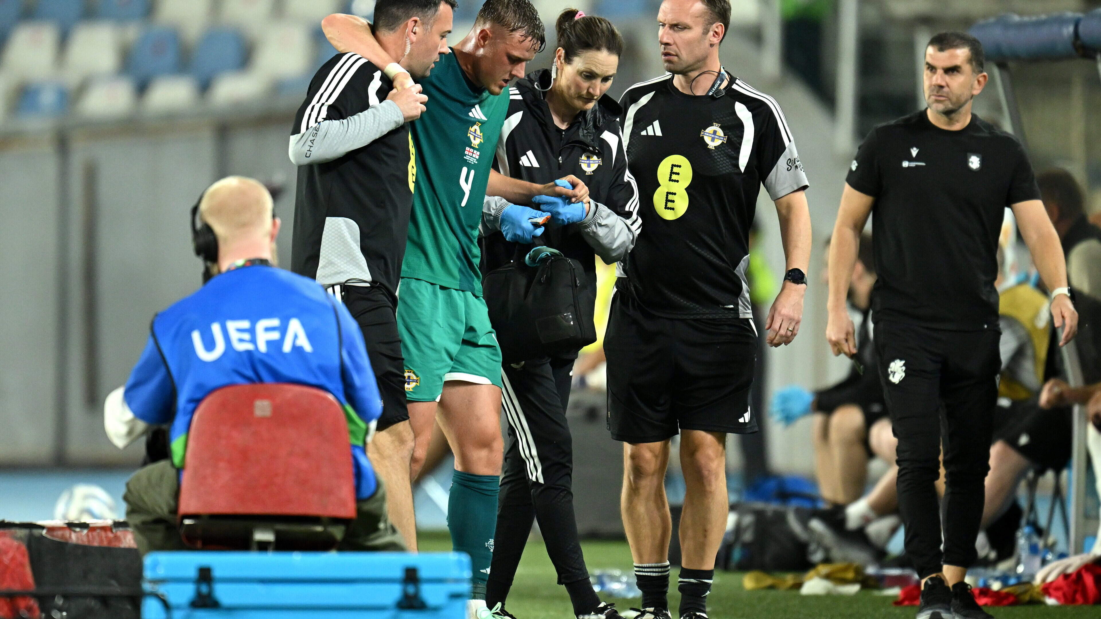Huge blow for Northern Ireland as star defender set to the miss the next three Nations League games