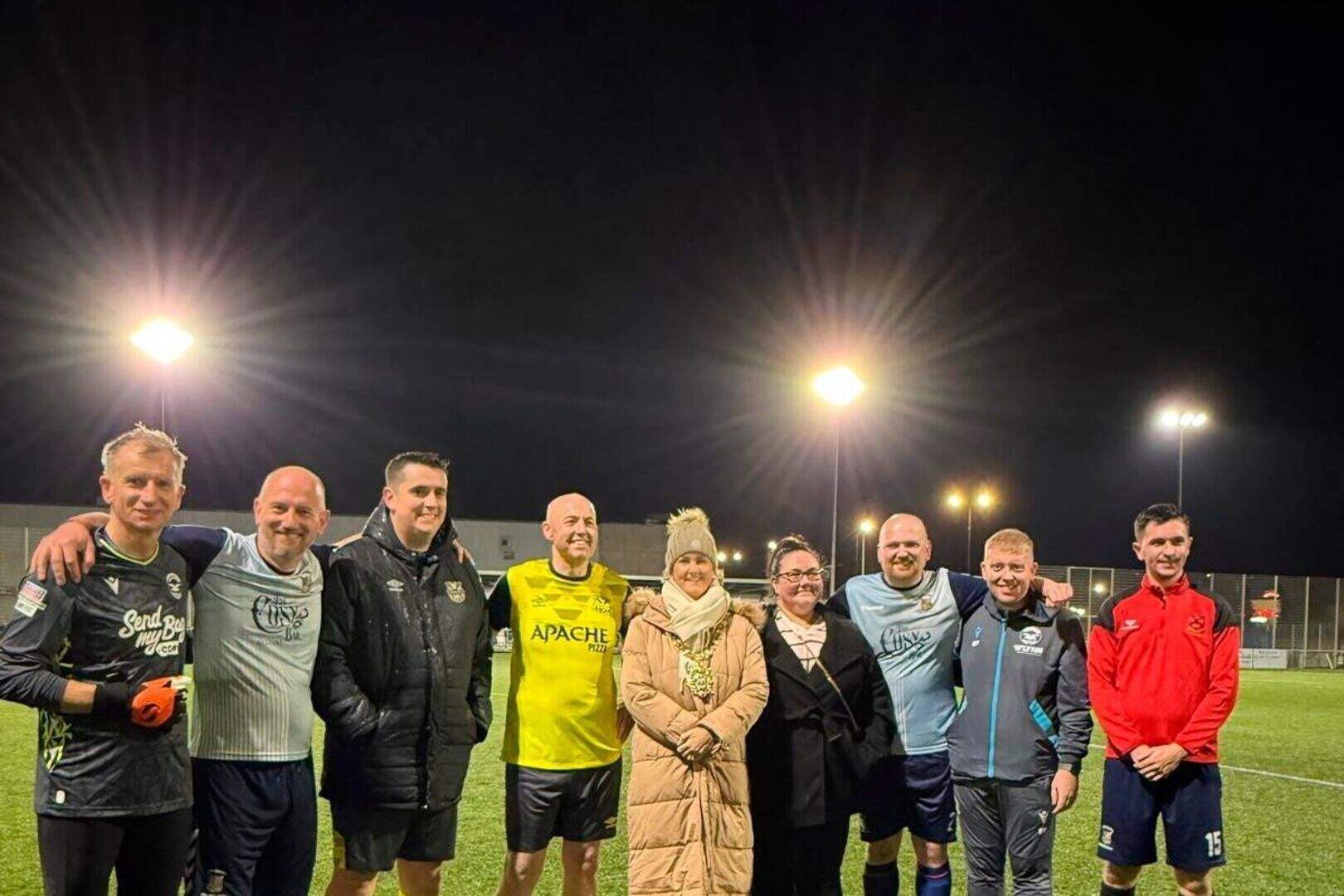 DUP beat UUP 3-1 in charity football match for Little Heroes | Belfast ...