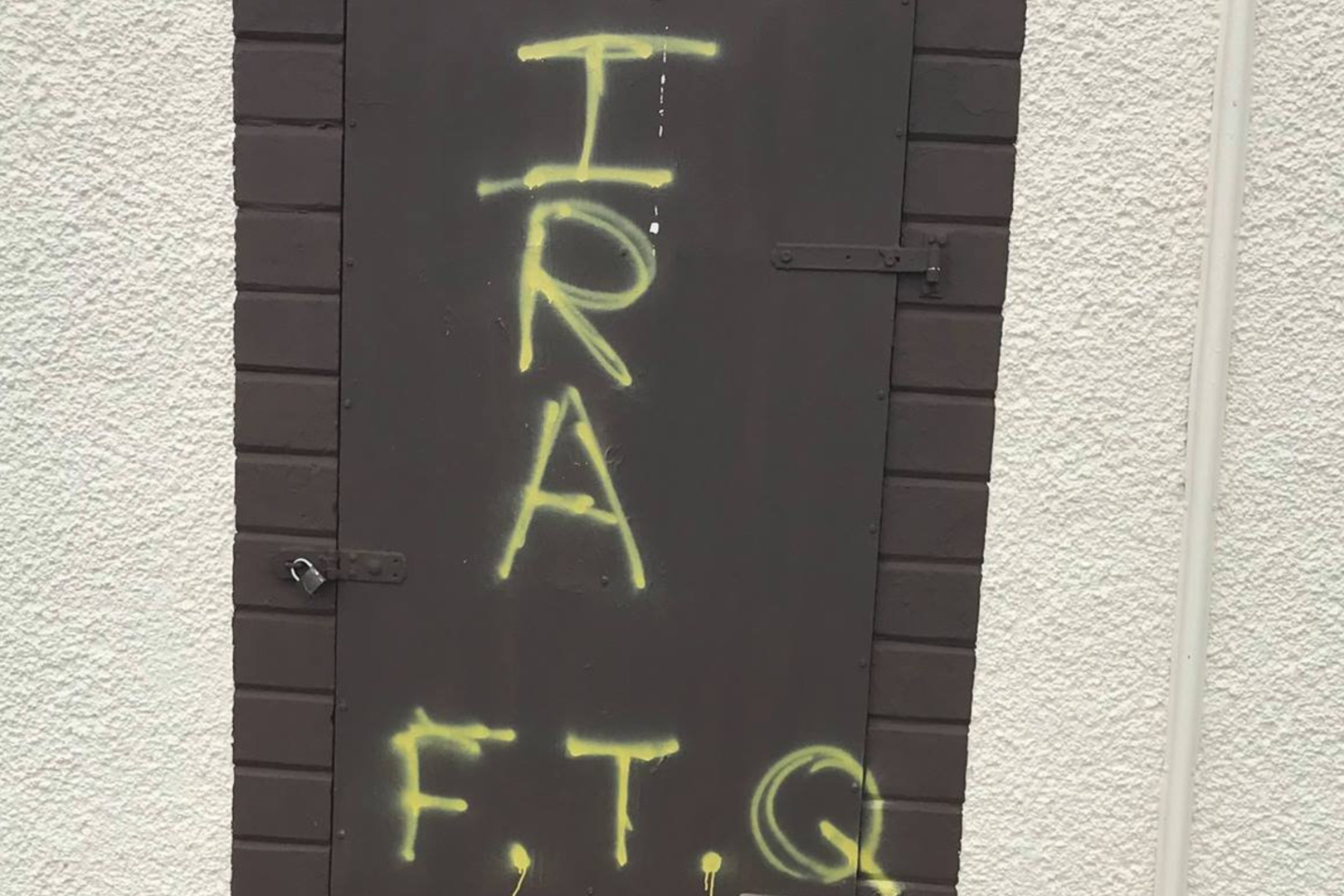 IRA graffiti on Orange Hall is the work of bigoted and hate-filled few ...