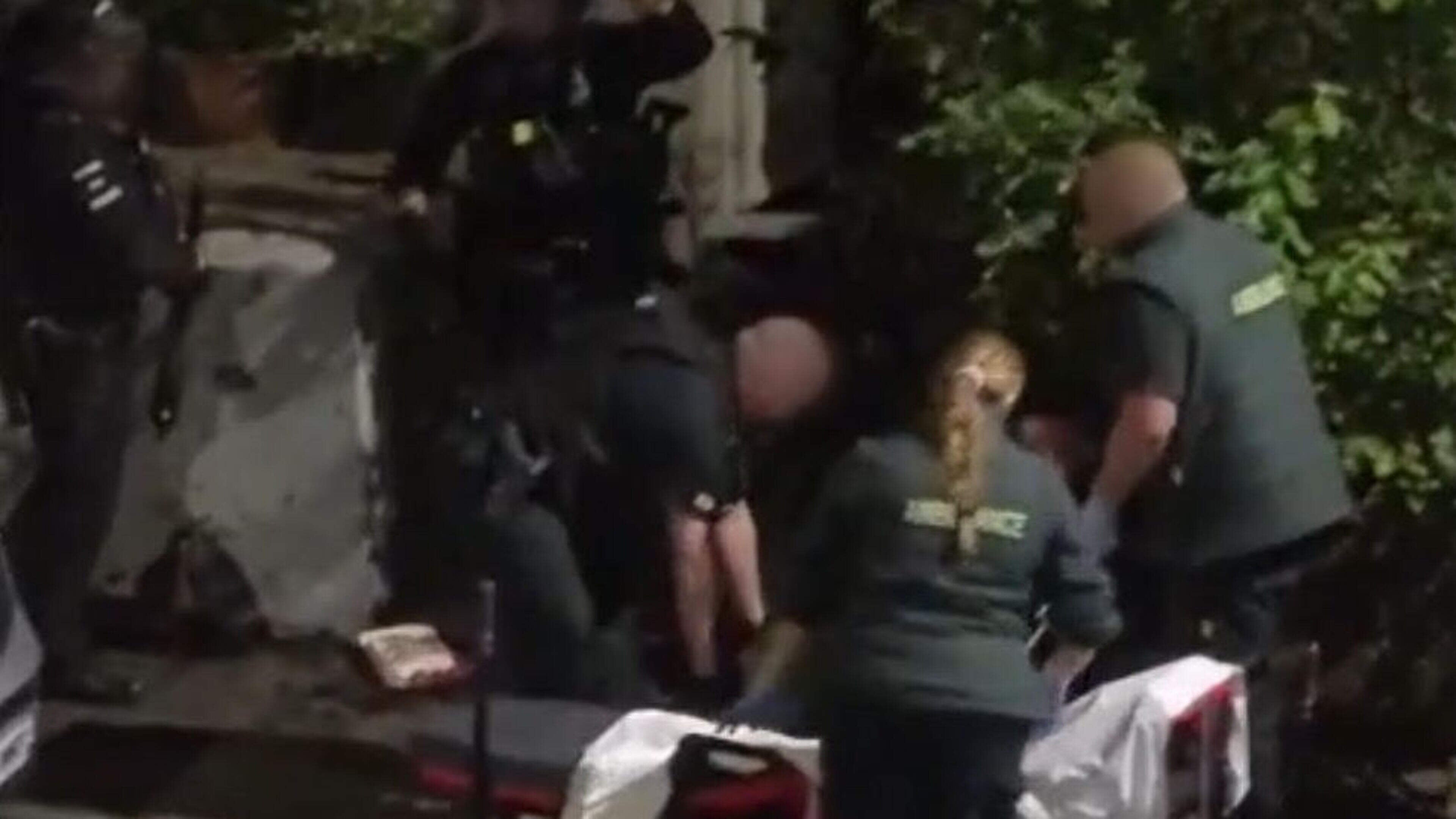 Cops fires plastic bullet during ‘hostage-type incident’ as man arrested over ‘false imprisonment’