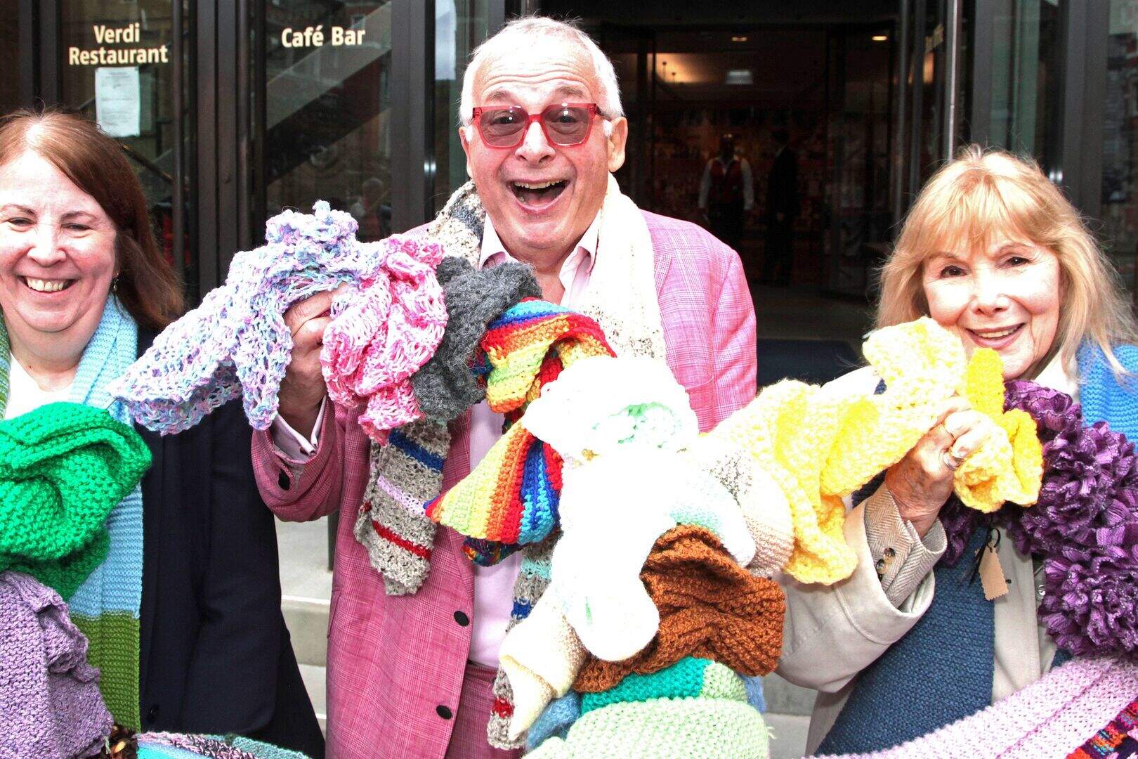 Christopher Biggins among stars wrapping Royal Albert Hall in mile-long ...