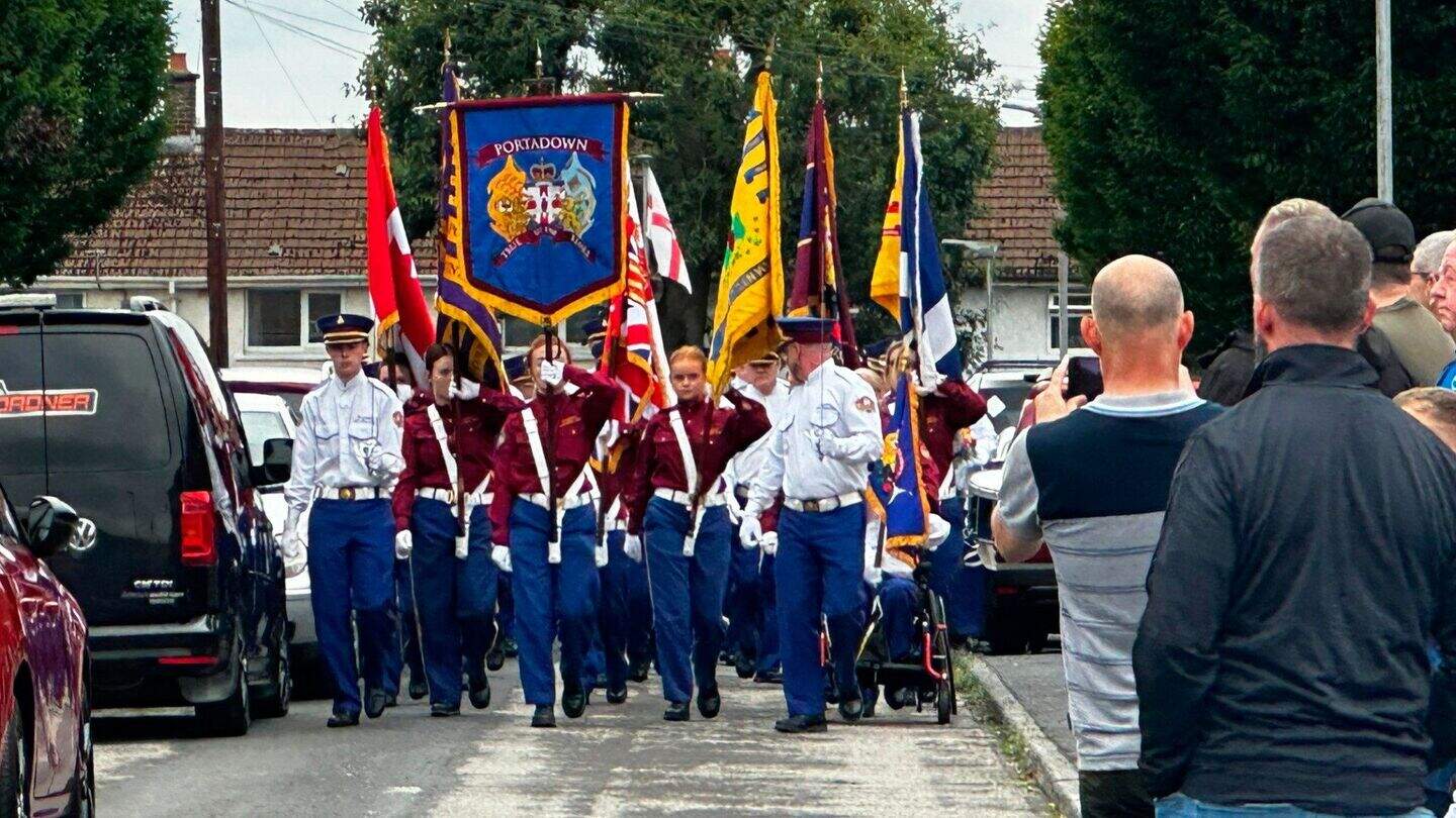 Hundreds attend parade in memory of UVF Miami Showband killer | Belfast ...