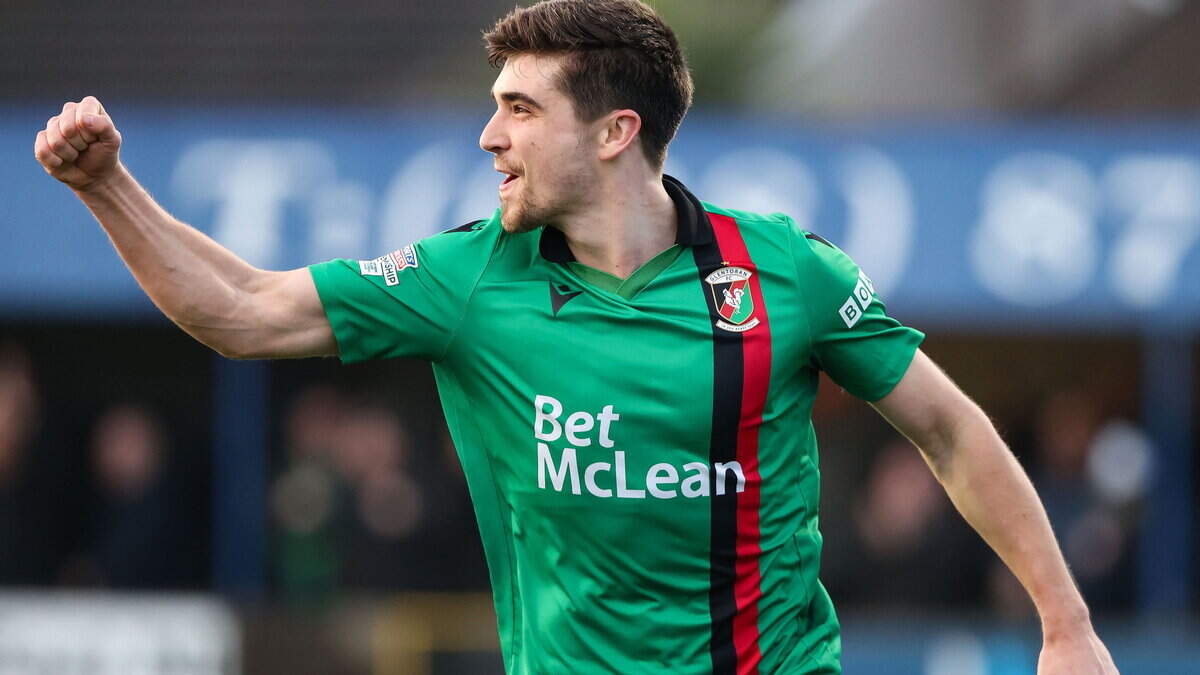 Former Glentoran star on why he’s optimistic about the east Belfast club’s prospects despite his big departure