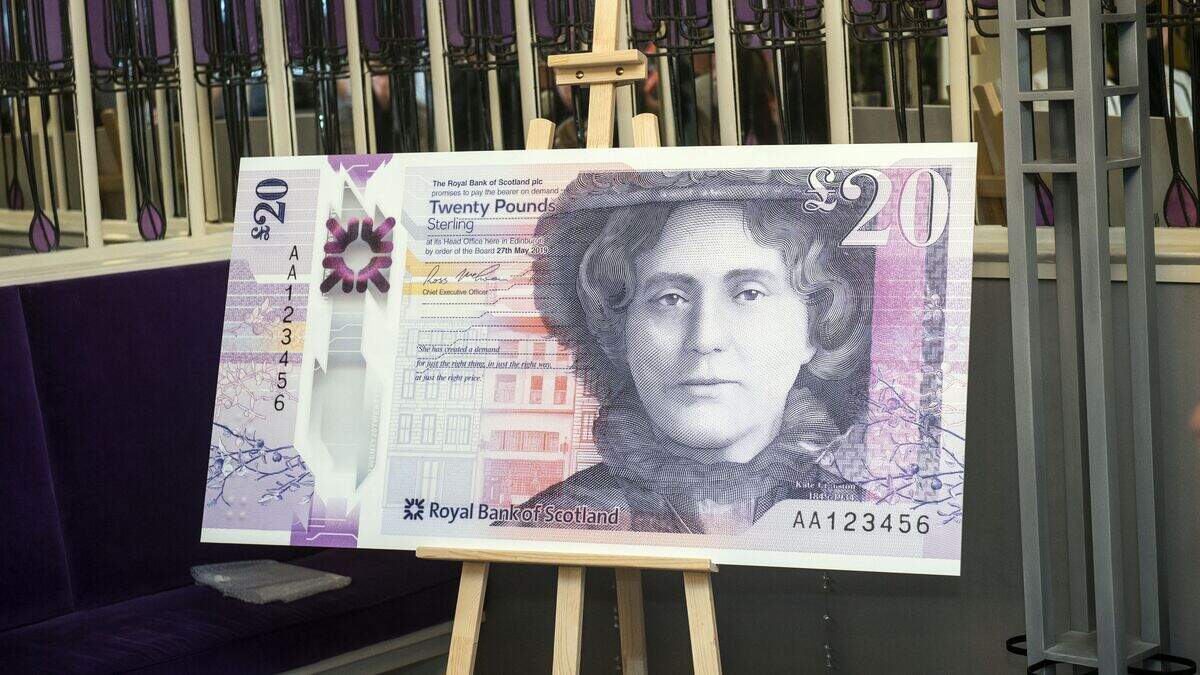 New bank note unveiled depicting entrepreneur behind Mackintosh tearoom ...