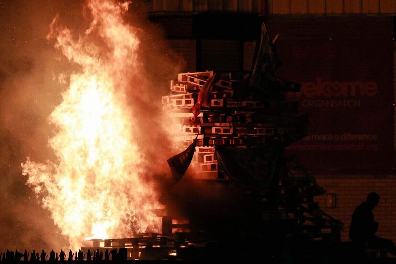 UUP hits out after Danny Kinahan poster placed on bonfire | Belfast ...