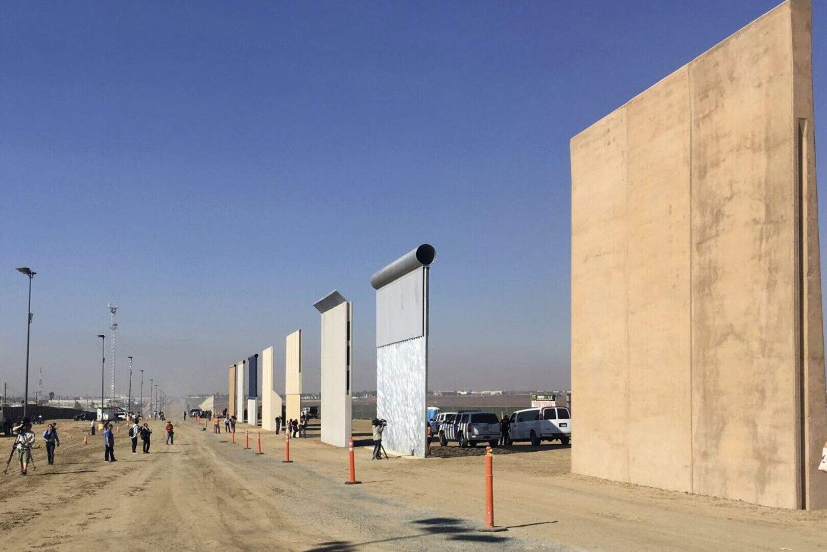 Trump's Mexico border wall prototypes completed | Belfast Telegraph