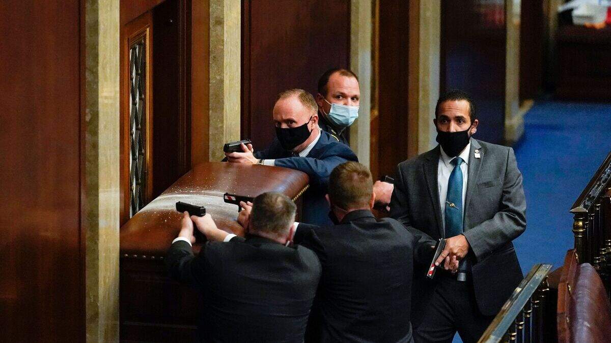 In Pictures: Shocking scenes as Trump supporters storm US Capitol ...