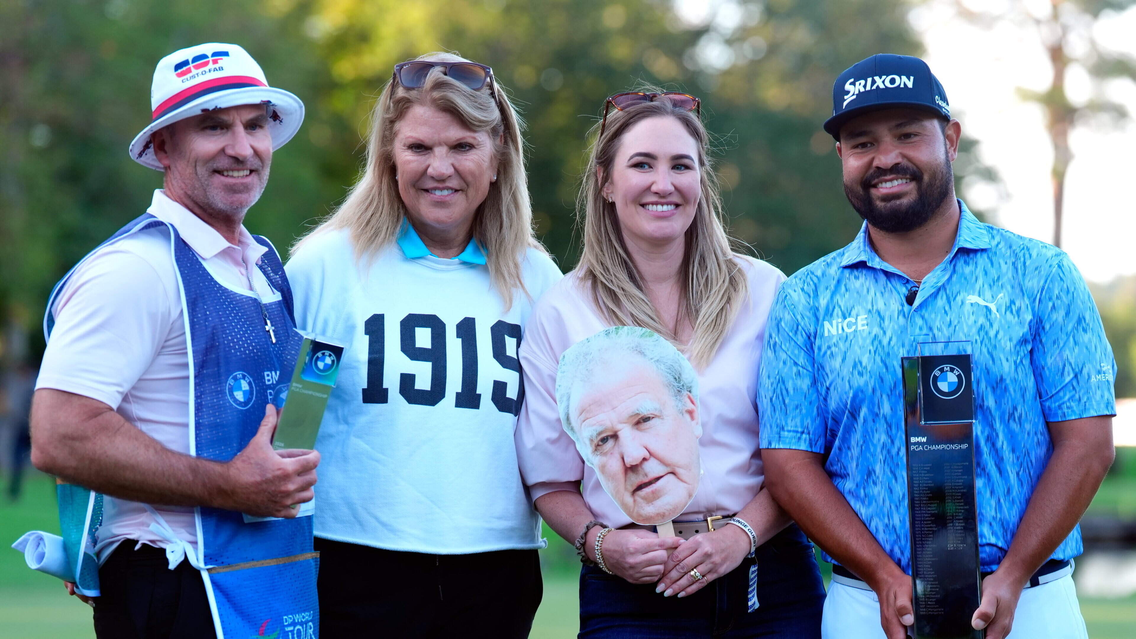 JJ Spaun credits Jeremy Clarkson-inspired artwork for his BMW PGA Championship win