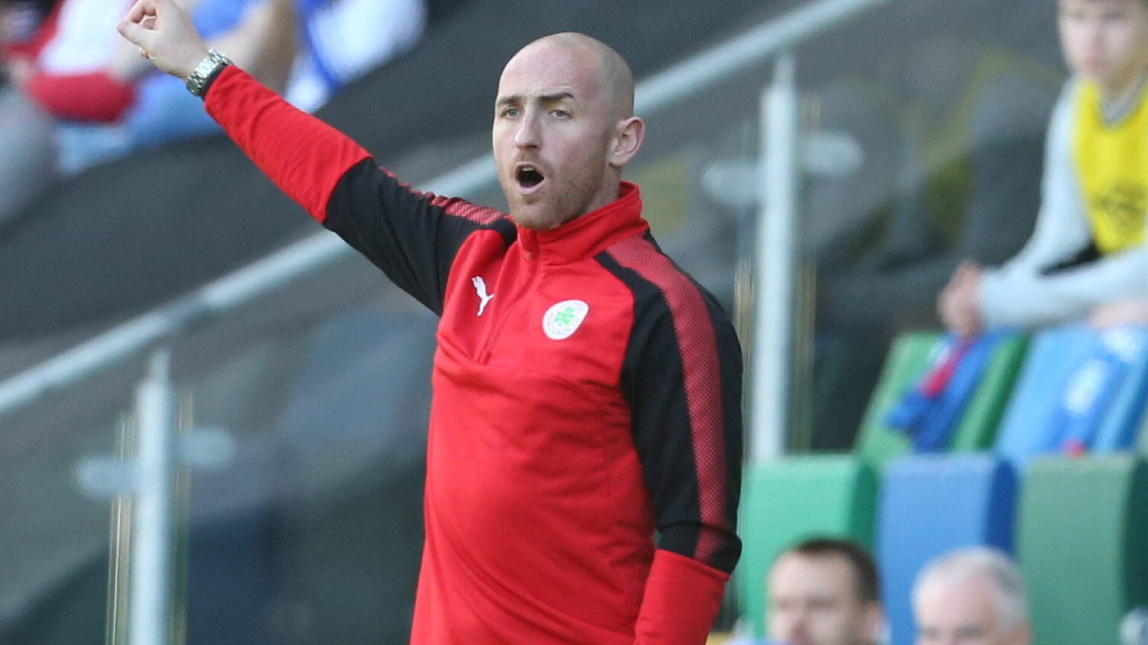Cliftonville coach reveals the one person he’d love to silence by winning SuperCupNI