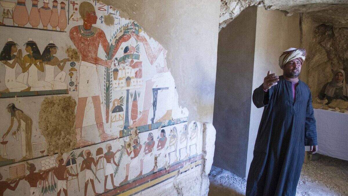 Archaeologists discover two ancient tombs in Egypt | Belfast Telegraph