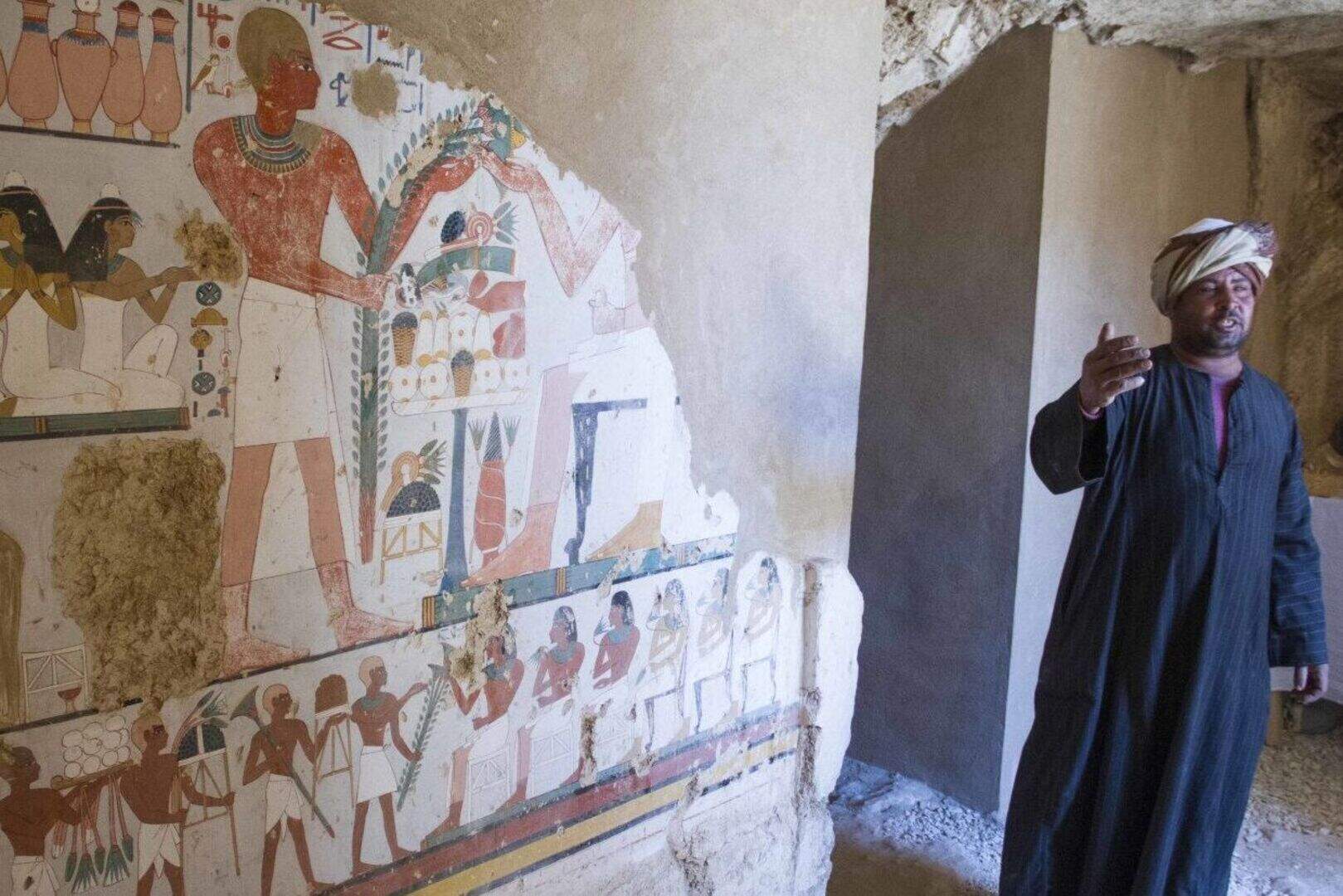 Archaeologists discover two ancient tombs in Egypt | Belfast Telegraph