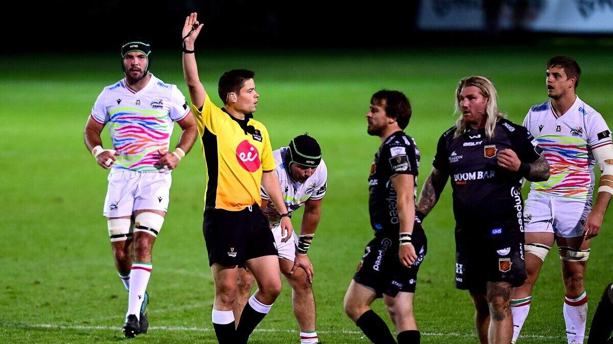 Antrim referee Chris Busby loving every minute of his whistle-stop rise ...